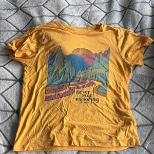 The North Face Orange Tee